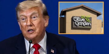 Image for article: Trump Secures Elections By Putting Voting Booths In Olive Garden