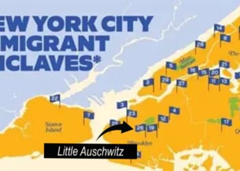 Image for article: Uh Oh: Mamdani's New NYC Map Includes 'Little Auschwitz' In Brooklyn
