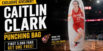 Image for article: WNBA Announces Caitlin Clark Punching Bag Night
