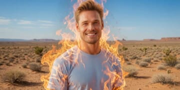 Image for article: 'Yeah, But It's A Dry Heat,' Says Arizona Man Who Is Currently On Fire