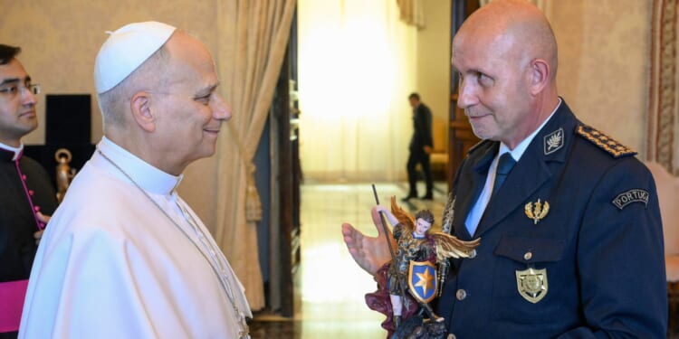 Pope Leo XIV tells soldiers: It is noble to defend the sovereignty of your homeland