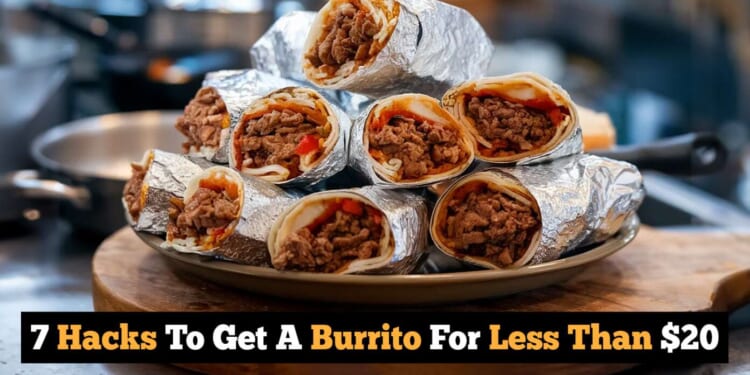 Image for article: 7 Hacks To Obtain A Burrito For Less Than $20