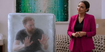 Image for article: AOC Has Her Boyfriend Frozen In Case She Wants Him In The Future