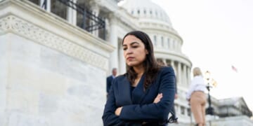Image for article: AOC Struggling To Meet Single Men Under Age 90 At Work
