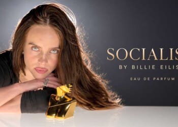 Image for article: Billie Eilish Introduces New Fragrance Socialism' On Sale Now For $72,000