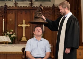 Image for article: Church Introduces Hogwarts Sorting Hat To Identify Your Spiritual Gifts