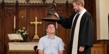 Image for article: Church Introduces Hogwarts Sorting Hat To Identify Your Spiritual Gifts