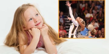 Image for article: Cute: 5-Year-Old White Girl Dreams Of One Day Getting Beaten Up In The WNBA
