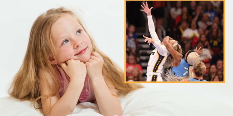 Image for article: Cute: 5-Year-Old White Girl Dreams Of One Day Getting Beaten Up In The WNBA