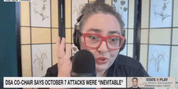 DSA DISGUST! Scarborough UNLOADS on DSA Co-Chair After She Says She 'Probably Would Have' Attended Pro-Hamas Rally Day After Oct. 7th [WATCH]