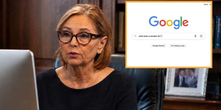 Image for article: Darline Graham Quietly Googles 'What Do Senators Do?'