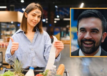 Image for article: Government-Run Stores To Allow Anyone To Buy Groceries As Long As They Have Special Mark On Hand Or Forehead