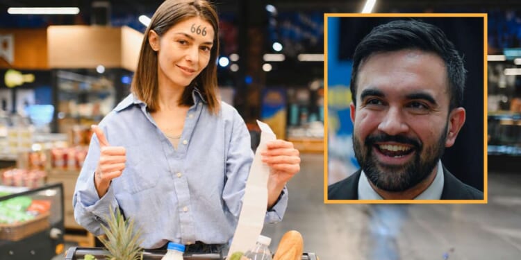 Image for article: Government-Run Stores To Allow Anyone To Buy Groceries As Long As They Have Special Mark On Hand Or Forehead