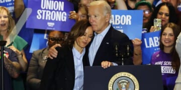 Kamala Harris Leaves Biden Off Top Presidents List