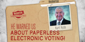 Kurt Hyde’s Warning Against Paperless Electronic Voting
