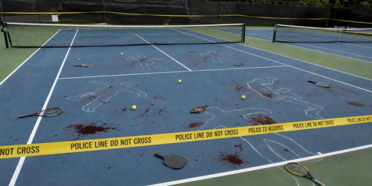Image for article: Numerous Casualties At Park In Bloody Turf War Between Tennis Players And Pickleballers