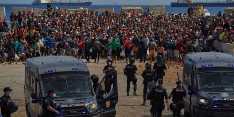 Spain’s Border Verges on Collapse