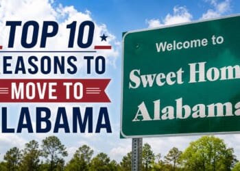 Image for article: Top 10 Reasons To Move To Alabama