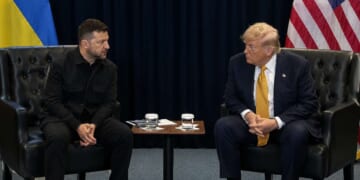 Image for article: Trump Meets With Zelenskyy To Ask For U.S. Missiles