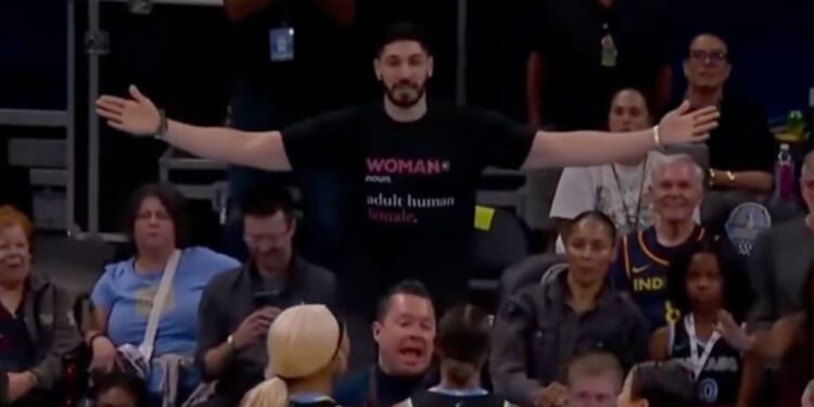 Image for article: WNBA Forced To Admit Kanter Is A Woman After He Causes Big Dramatic Scene