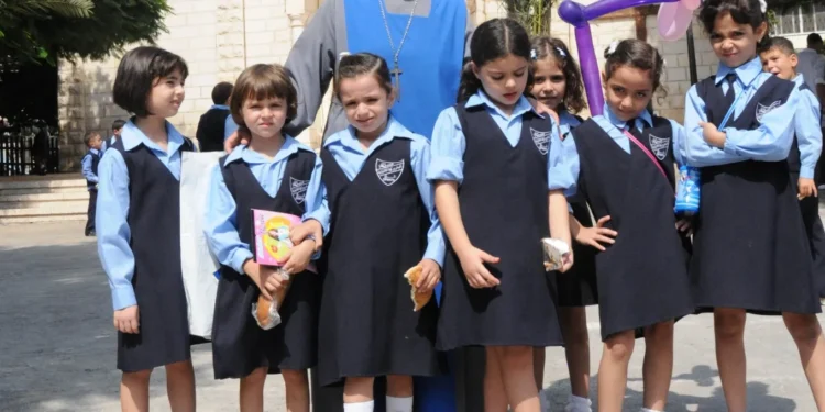 Gaza’s only Catholic school reopens after three-year closure
