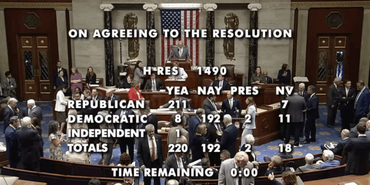 192 House Democrats Vote Against Anti-Socialism Resolution