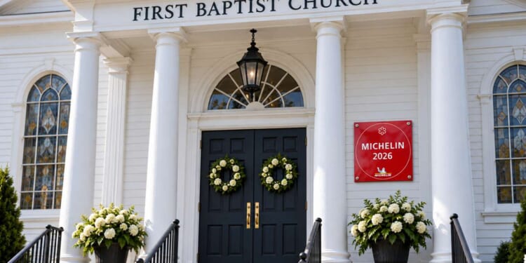Image for article: Baptist Church Potluck Awarded Michelin Star