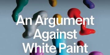 Book Award Winner Complains About White Paint Because of Its “Purity” and “Cleanliness”