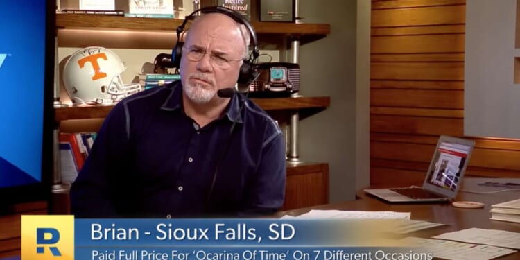 Image for article: Dave Ramsey Appalled As Millennial Caller Admits He's Paid Full Price For 'Ocarina Of Time' On 7 Different Occasions