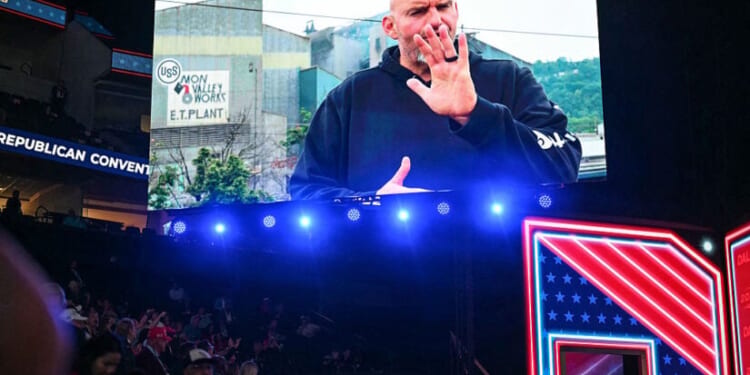 John Fetterman Praises Trump, McCormick at GOP Midterm Convention