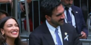 Mamdani, Ocasio-Cortez Laugh As Speakers Read Names of 9/11 Victims