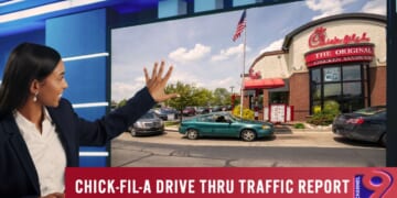 Image for article: News Station Adds Chick-Fil-A Drive Thru Wait Times To Traffic Report