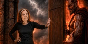 Image for article: Powerful: Gloria Steinem Refuses To Allow Satan To Hold Door To Hell Open For Her