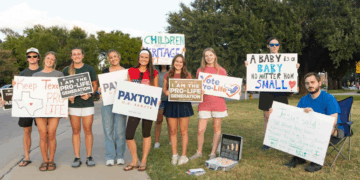 Pro-Life Advocates Protest Radical Pro-Abortion Candidate James Talarico