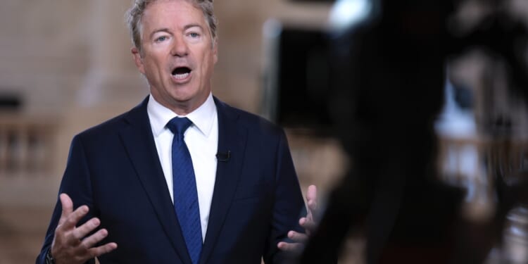 Rand Paul Considering Running for President in 2028