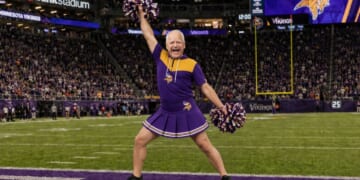 Image for article: Tim Walz To Head Up Vikings Cheerleader Squad